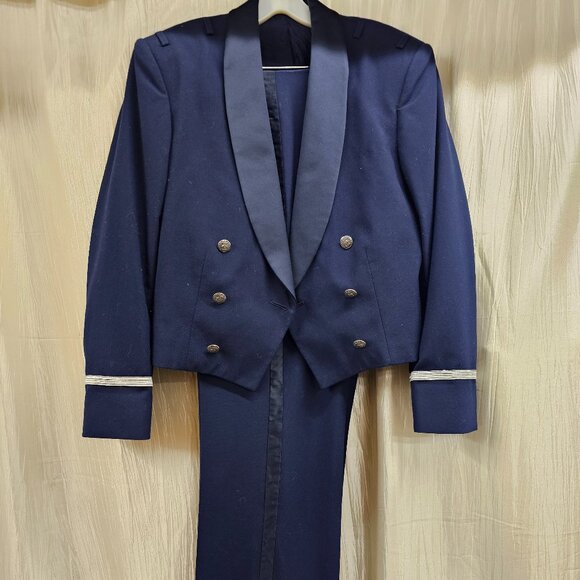 Vintage Patriot USAF Air Force Formal Mess Dress Officer Blue Uniform